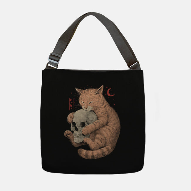 Till Death Do Us Purr-None-Adjustable Tote-Bag-eduely