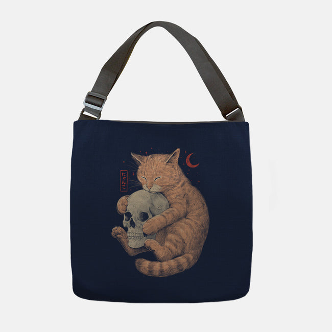 Till Death Do Us Purr-None-Adjustable Tote-Bag-eduely