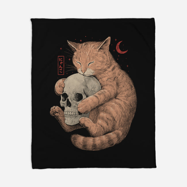 Till Death Do Us Purr-None-Fleece-Blanket-eduely