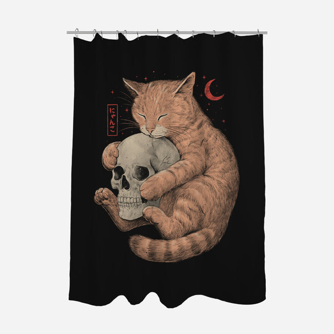 Till Death Do Us Purr-None-Polyester-Shower Curtain-eduely