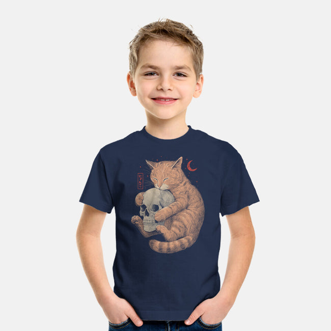 Till Death Do Us Purr-Youth-Basic-Tee-eduely