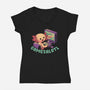Gamesalotl-Womens-V-Neck-Tee-worlddominationforcats