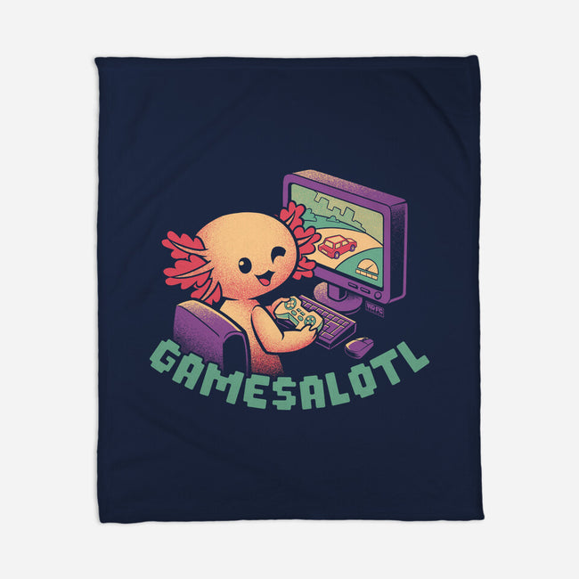 Gamesalotl-None-Fleece-Blanket-worlddominationforcats