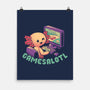 Gamesalotl-None-Matte-Poster-worlddominationforcats