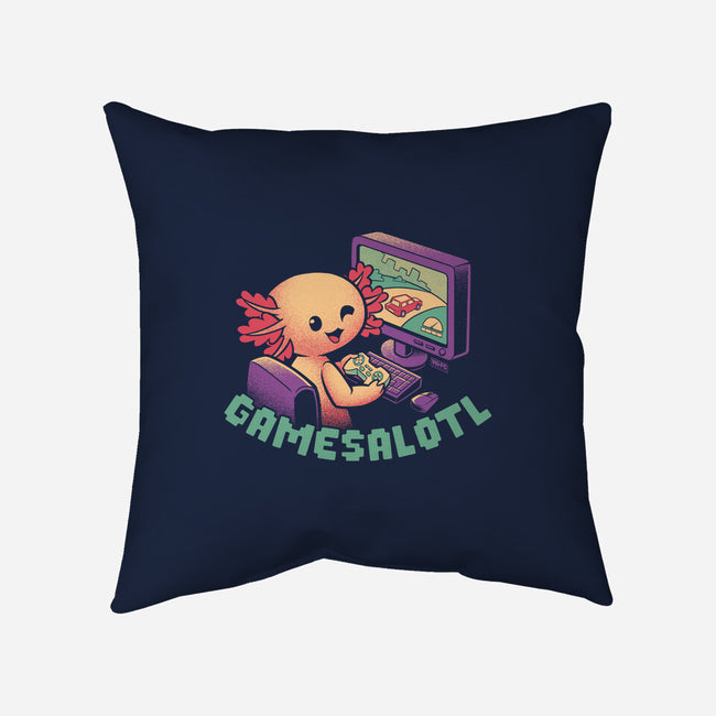 Gamesalotl-None-Removable Cover w Insert-Throw Pillow-worlddominationforcats