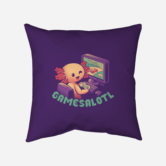 Gamesalotl-None-Removable Cover w Insert-Throw Pillow-worlddominationforcats