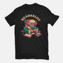 Readsalot-Womens-Fitted-Tee-worlddominationforcats