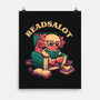 Readsalot-None-Matte-Poster-worlddominationforcats