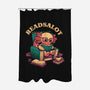 Readsalot-None-Polyester-Shower Curtain-worlddominationforcats