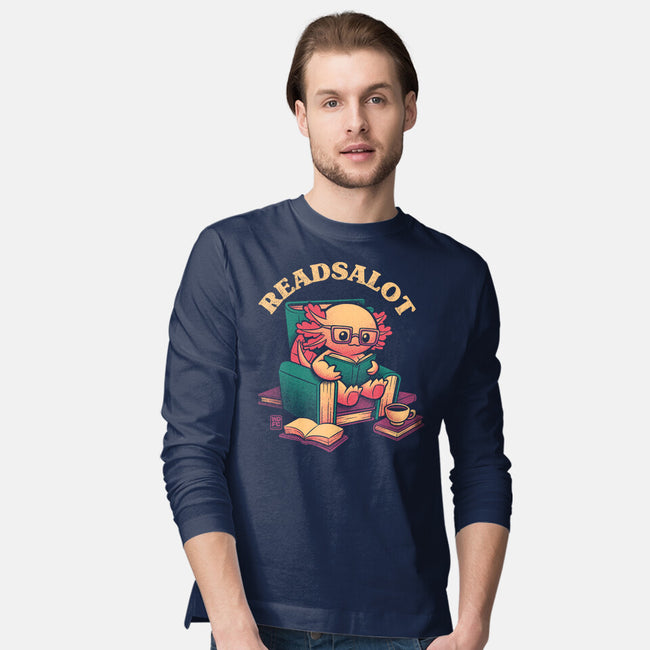 Readsalot-Mens-Long Sleeved-Tee-worlddominationforcats