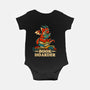 Book Hoarder Dragon-Baby-Basic-Onesie-worlddominationforcats