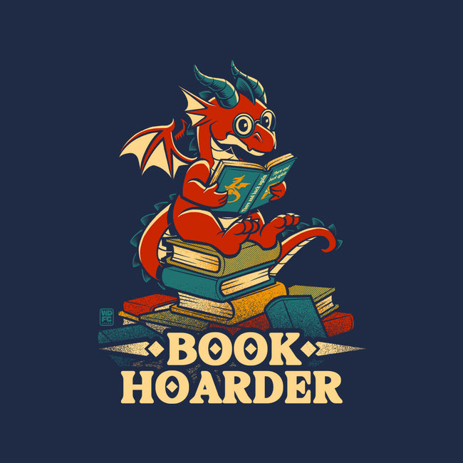 Book Hoarder Dragon-None-Adjustable Tote-Bag-worlddominationforcats