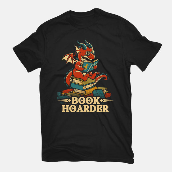 Book Hoarder Dragon-Mens-Basic-Tee-worlddominationforcats