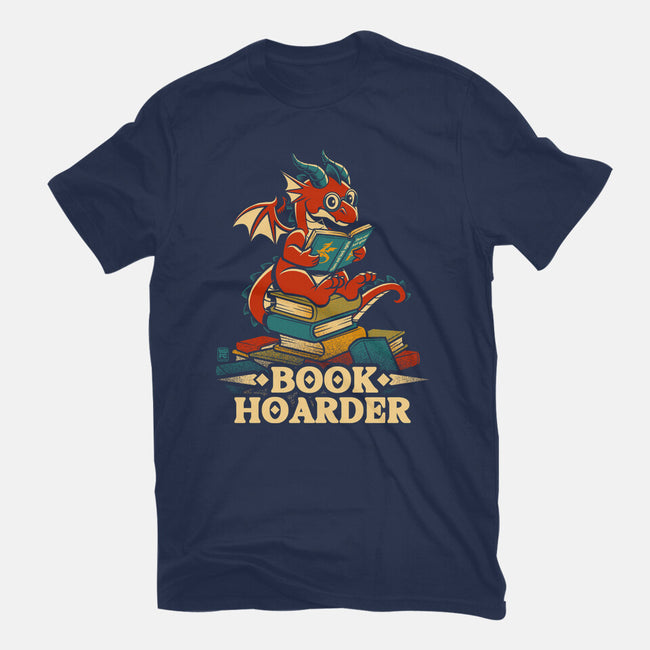 Book Hoarder Dragon-Mens-Basic-Tee-worlddominationforcats