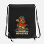 Book Hoarder Dragon-None-Drawstring-Bag-worlddominationforcats