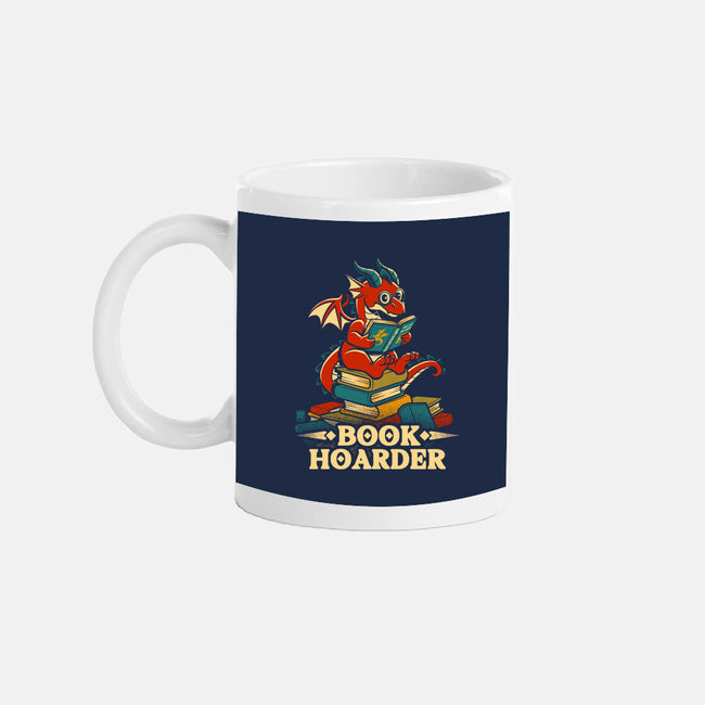 Book Hoarder Dragon-None-Mug-Drinkware-worlddominationforcats