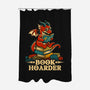 Book Hoarder Dragon-None-Polyester-Shower Curtain-worlddominationforcats