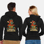 Book Hoarder Dragon-Unisex-Zip-Up-Sweatshirt-worlddominationforcats