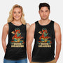 Book Hoarder Dragon-Unisex-Basic-Tank-worlddominationforcats