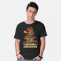 Book Hoarder Dragon-Mens-Basic-Tee-worlddominationforcats