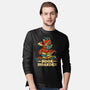 Book Hoarder Dragon-Mens-Long Sleeved-Tee-worlddominationforcats
