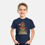 Book Hoarder Dragon-Youth-Basic-Tee-worlddominationforcats