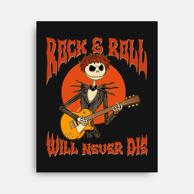 Rock Will Never Die-None-Stretched-Canvas-P1yu5h