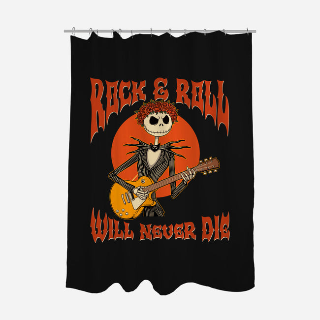 Rock Will Never Die-None-Polyester-Shower Curtain-P1yu5h