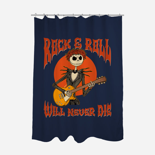 Rock Will Never Die-None-Polyester-Shower Curtain-P1yu5h