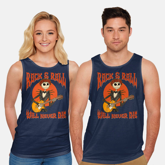 Rock Will Never Die-Unisex-Basic-Tank-P1yu5h