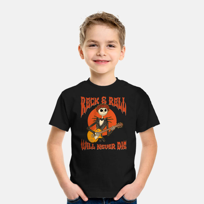 Rock Will Never Die-Youth-Basic-Tee-P1yu5h