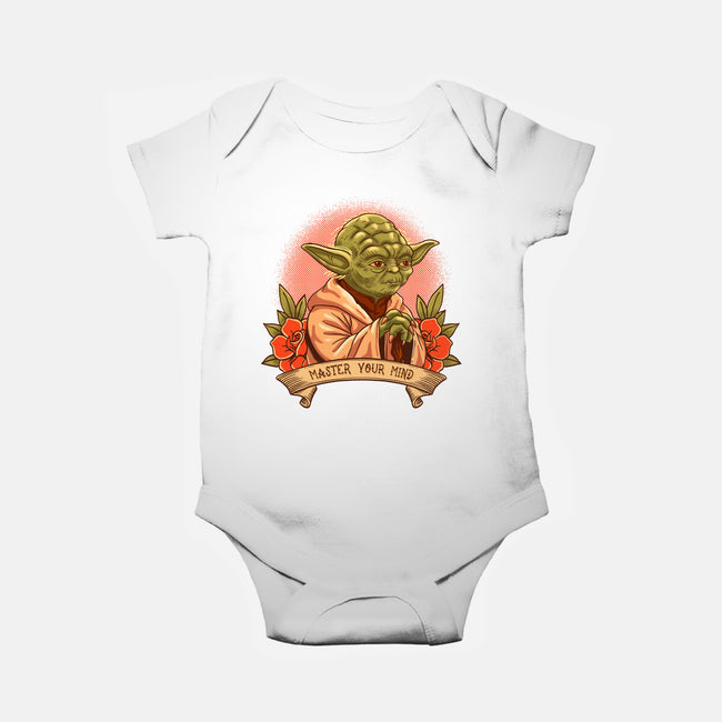 Master Your Mind-Baby-Basic-Onesie-P1yu5h