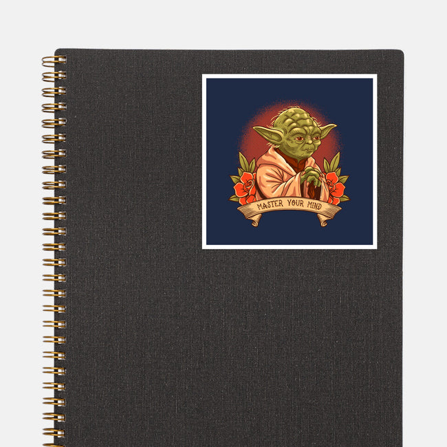 Master Your Mind-None-Glossy-Sticker-P1yu5h