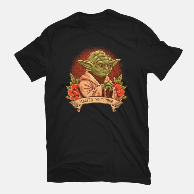 Master Your Mind-Womens-Fitted-Tee-P1yu5h