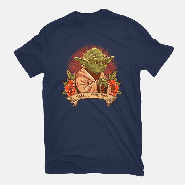 Master Your Mind-Womens-Fitted-Tee-P1yu5h