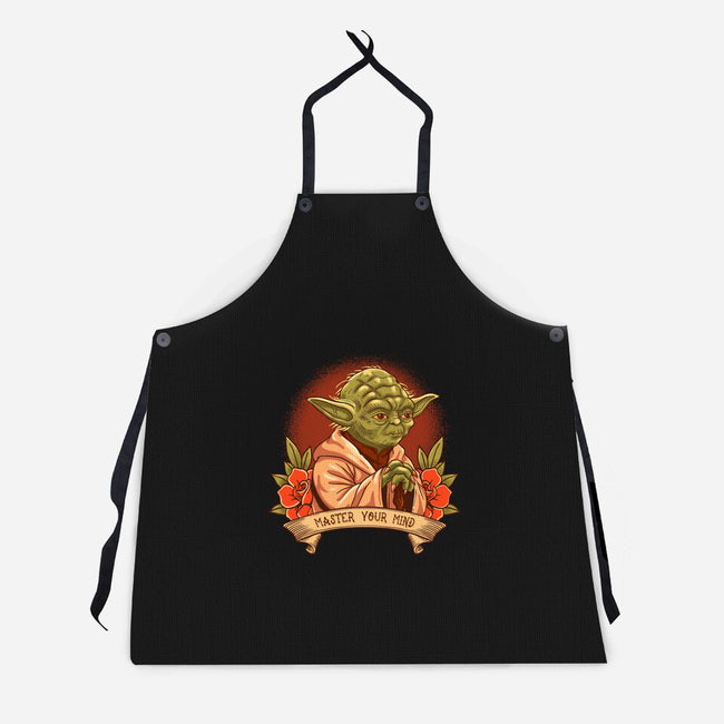 Master Your Mind-Unisex-Kitchen-Apron-P1yu5h