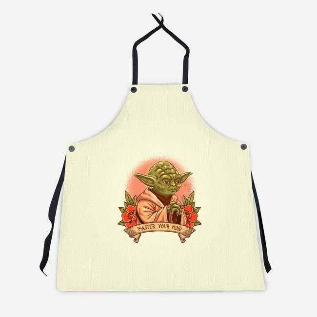 Master Your Mind-Unisex-Kitchen-Apron-P1yu5h