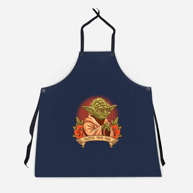 Master Your Mind-Unisex-Kitchen-Apron-P1yu5h