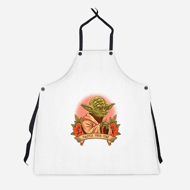 Master Your Mind-Unisex-Kitchen-Apron-P1yu5h
