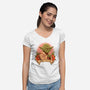 Master Your Mind-Womens-V-Neck-Tee-P1yu5h