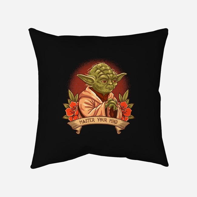 Master Your Mind-None-Removable Cover w Insert-Throw Pillow-P1yu5h