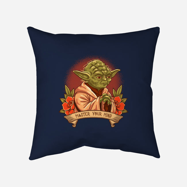 Master Your Mind-None-Removable Cover w Insert-Throw Pillow-P1yu5h