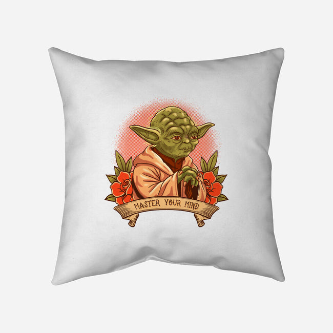 Master Your Mind-None-Removable Cover w Insert-Throw Pillow-P1yu5h