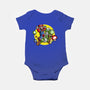 Dino Jockey-Baby-Basic-Onesie-zascanauta