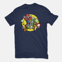 Dino Jockey-Mens-Basic-Tee-zascanauta