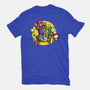 Dino Jockey-Womens-Fitted-Tee-zascanauta