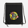Dino Jockey-None-Drawstring-Bag-zascanauta