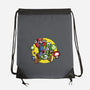Dino Jockey-None-Drawstring-Bag-zascanauta