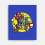 Dino Jockey-None-Stretched-Canvas-zascanauta