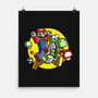 Dino Jockey-None-Matte-Poster-zascanauta